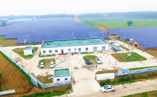 農(nóng)業大棚上(shàng)建起光伏電站(zhàn)，科華數據打造農(nóng)光互補樣闆工程