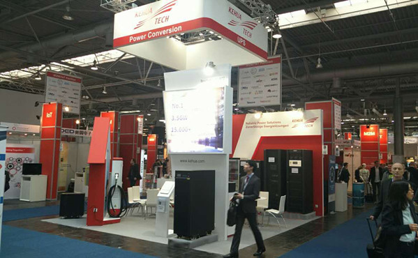 科華數據攜高可靠電源解決方案參展CeBIT2017